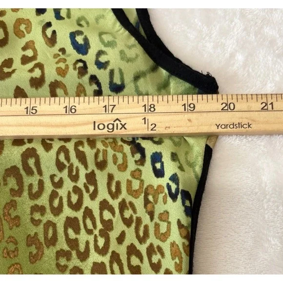 Allison Taylor Womens Large High-Low BoHo Sleeveless Sharkbite Hem Tunic Top - Picture 7 of 7